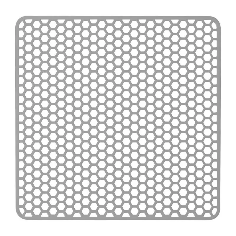 Honeycomb Kitchen Sink Drain Mat Protector Pad Silicone Dish Drying Mat Silicone  Heat Resistant Mat From Sunriseg, $14.99
